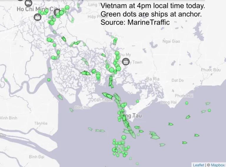 浦东机场一外航货机服务人员阳性！越南延长实施14天封锁！拥堵延误恶化