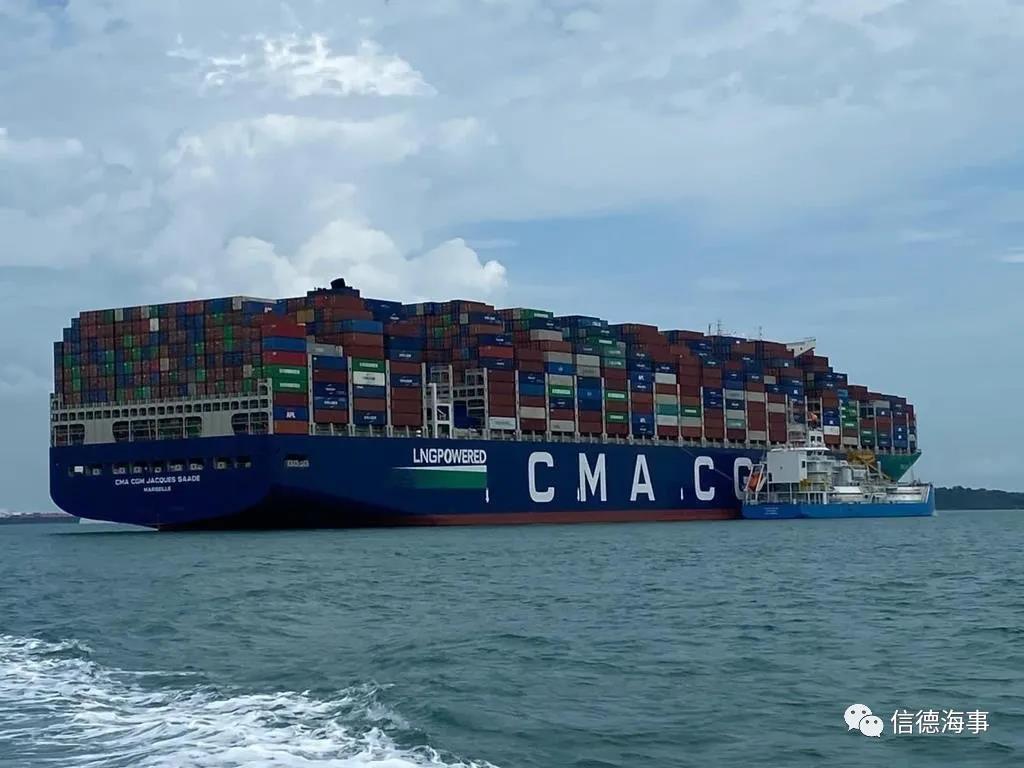 打破世界纪录！这艘中国造船舶实际载箱量达到21433TEU