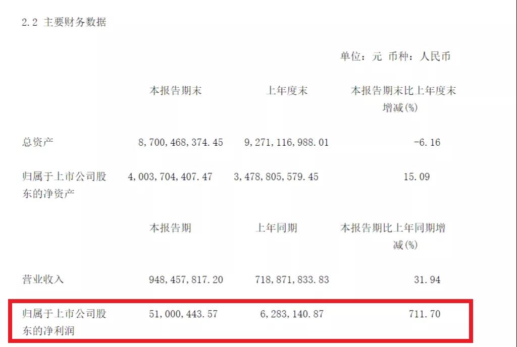 连云港（601008）上半年净利润同比暴涨711.70%