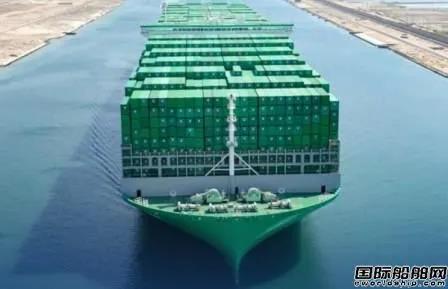 紧张！全球最大集装箱船“长范”轮首航通过苏伊士运河