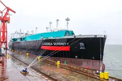 又一艘全球最大江海联运型LNG船交付
