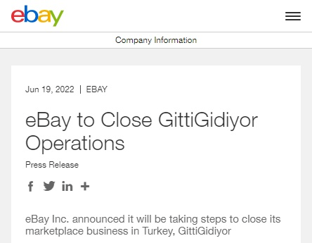 失去400万活跃买家！eBay退出这个市场，亚马逊却加码！