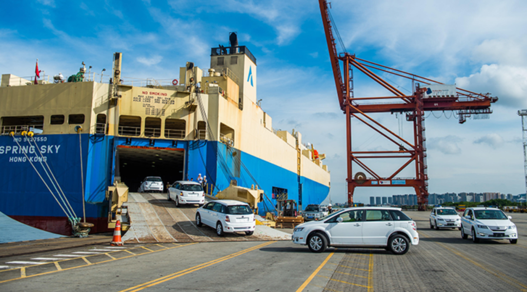 比亚迪订造4艘全球最大汽车运输船