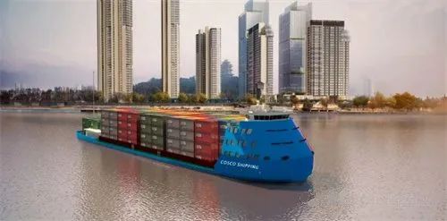 全球首艘纯电动江海直达集装箱船在扬州开建