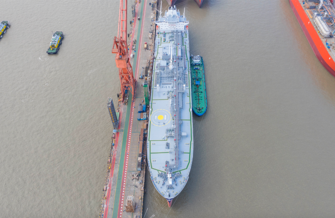 江南造船年内交付8艘超大型液化气船，全球交船量之最