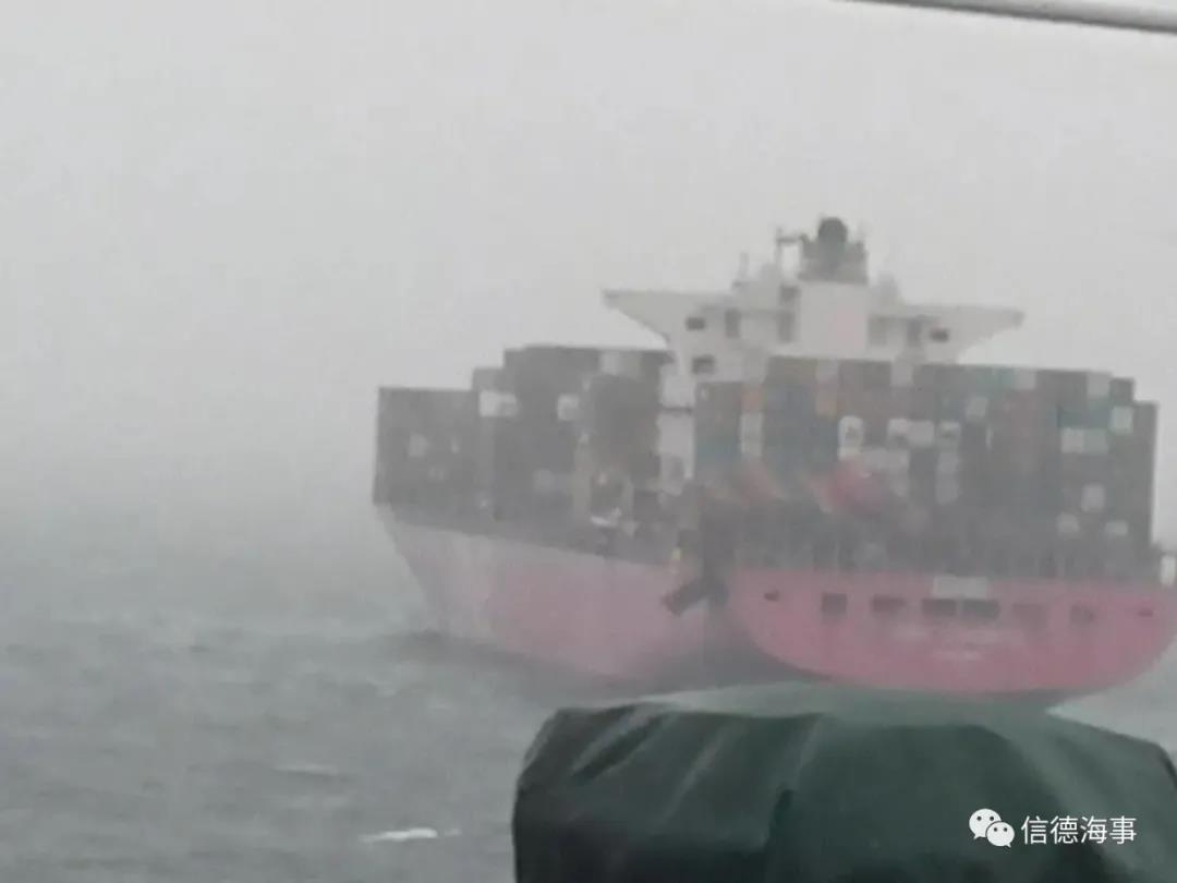 遭遇北太风暴，又一超大集装箱船约50集装箱坠海