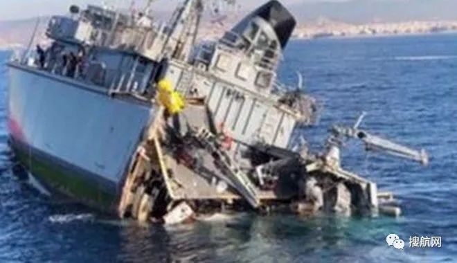 事故丨马士基一艘集装箱船与军舰相撞！军舰被撞成两截，船长被捕