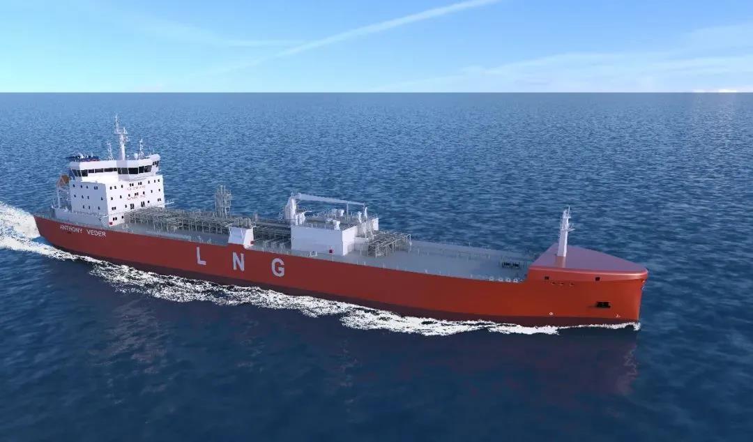 江南造船为荷兰船东Anthony Veder建造的三万方LNG运输船开工！