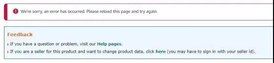 刚刚！零单预警再度来袭… 亚马逊所有站点页面全挂？！
