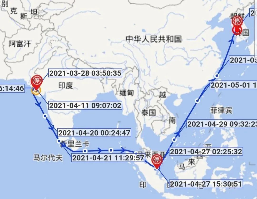 惨！17个中国船员被骗上有新冠的船