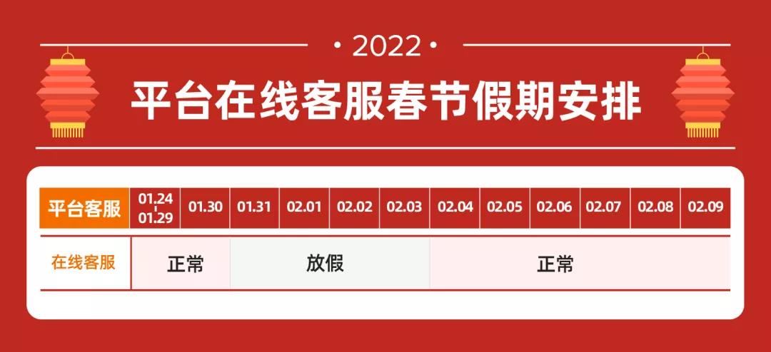 跨境电商各平台春节期间政策汇总，看这一篇就够了！